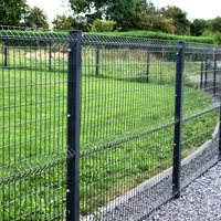 Pose de clôture métallique et portail